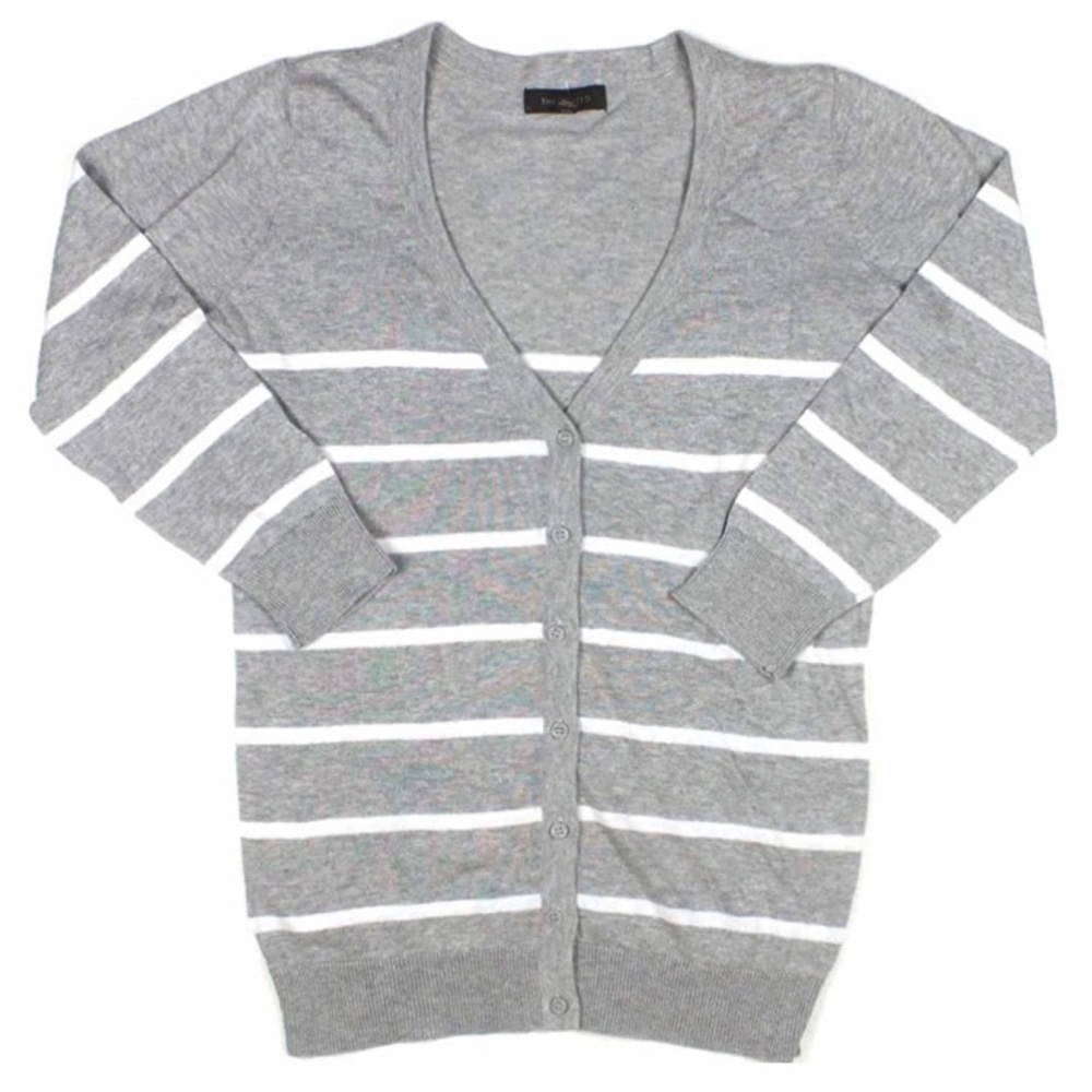 3/$15 The Limited Striped Cardigan